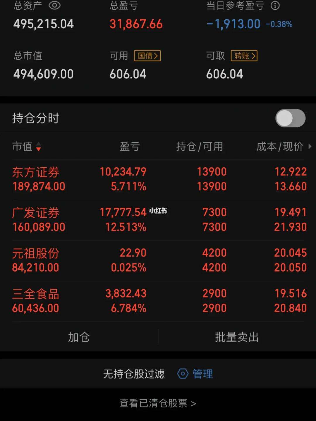 理财持仓市值(理财持仓市值是本金和实际收益一样吗) 理财持仓市值(理财持仓市值是本金和实际收益一样吗)